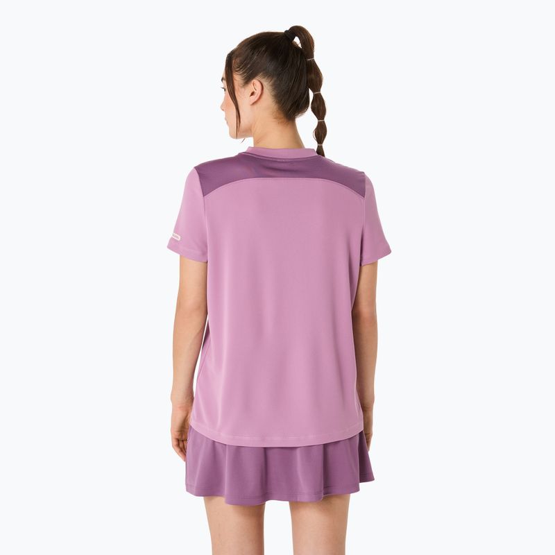 Moteriški teniso marškinėliai ASICS Padel Court Top ube 3