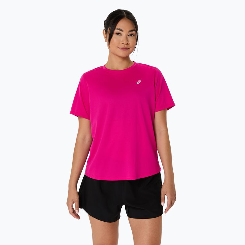 Moteriški bėgimo marškinėliai ASICS Core pink rave