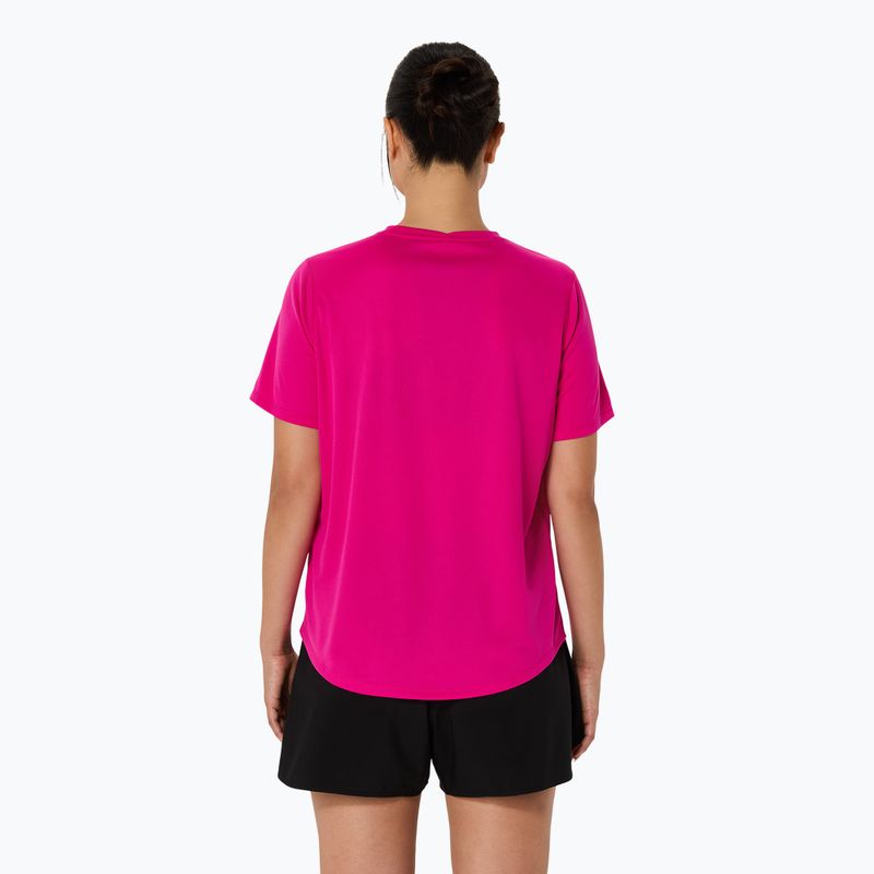 Moteriški bėgimo marškinėliai ASICS Core pink rave 3