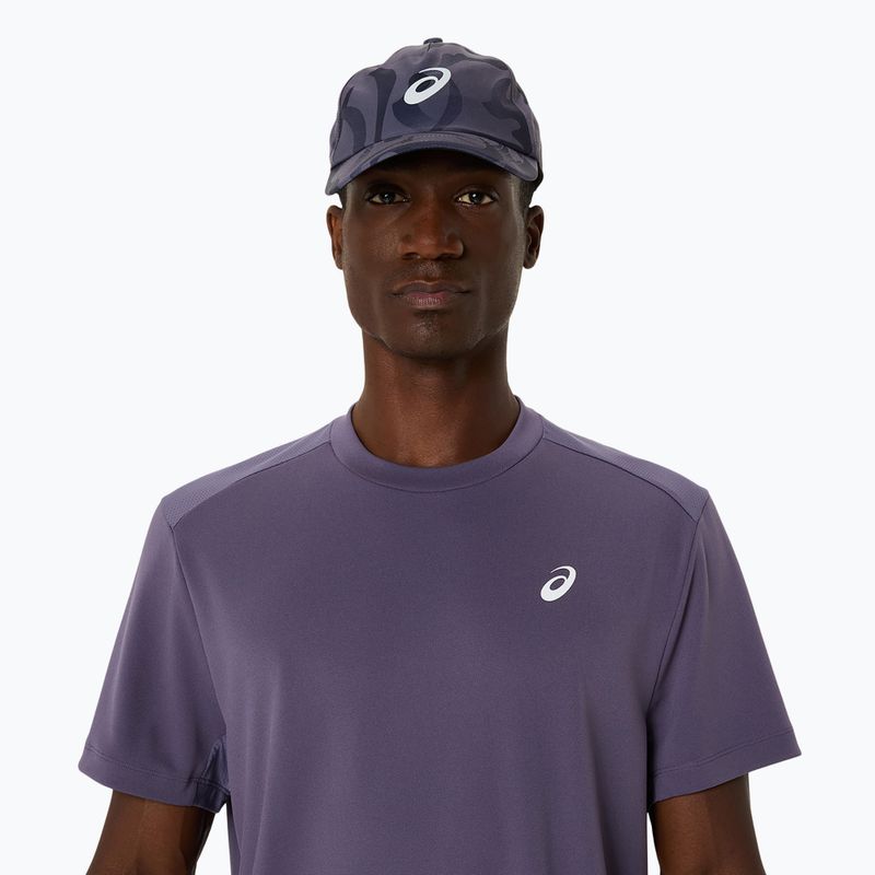 Vyriški teniso marškinėliai ASICS Court Top greyish purple 4