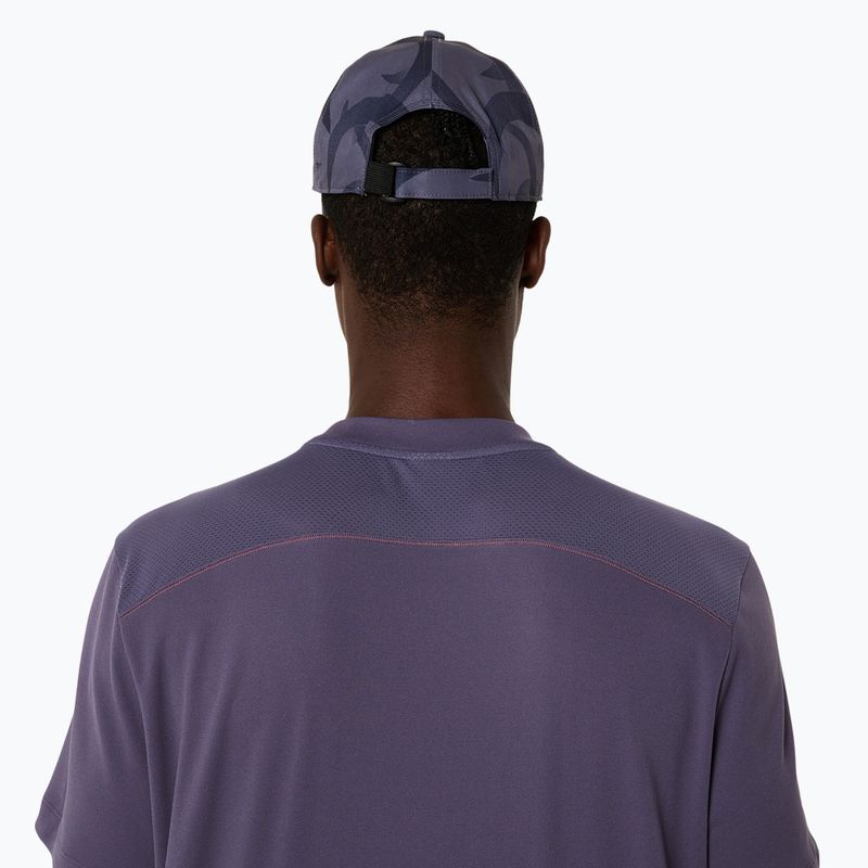 Vyriški teniso marškinėliai ASICS Court Top greyish purple 5