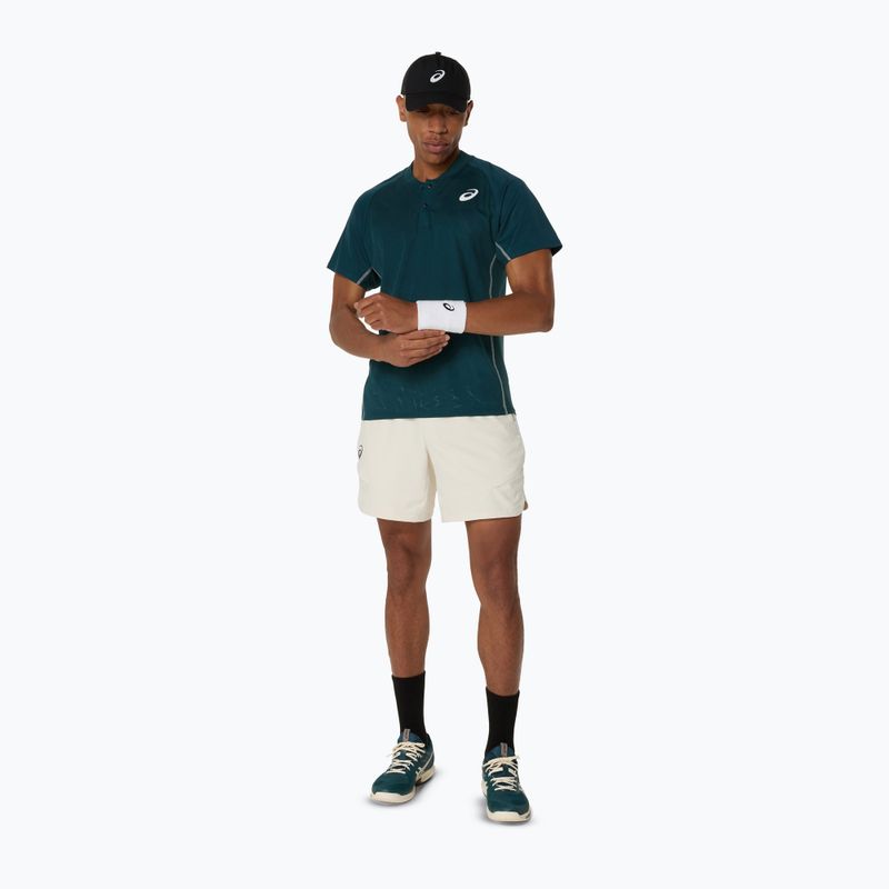 Vyriški polo marškinėliai ASICS Match Actibreeze Polo saxon green 2