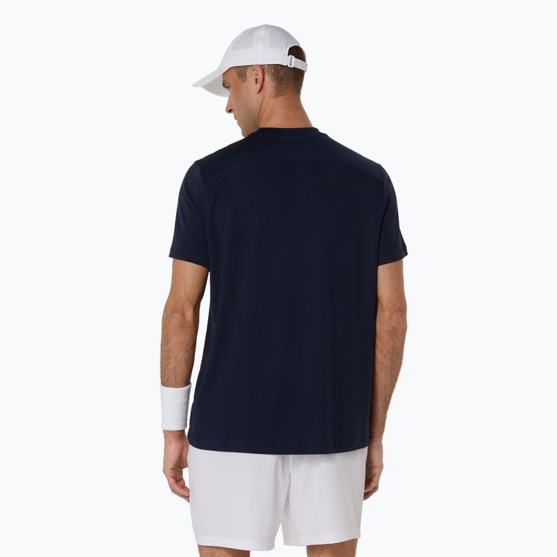 Vyriški teniso marškinėliai ASICS Court Top midnight 3