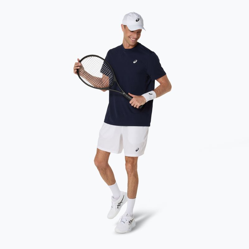 Vyriški teniso marškinėliai ASICS Court Top midnight 4