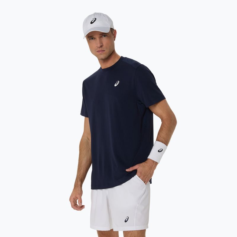 Vyriški teniso marškinėliai ASICS Court Top midnight 5