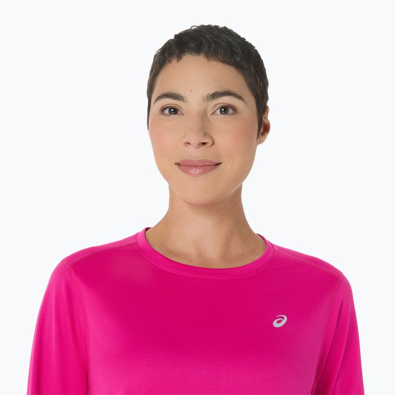 Moteriški bėgimo marškinėliai ilgomis rankovėmis ASICS Core LS Top pink rave 5