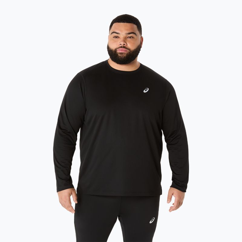Vyriški bėgimo marškinėliai ilgomis rankovėmis ASICS Core LS Top performance black