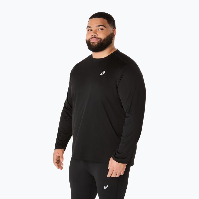 Vyriški bėgimo marškinėliai ilgomis rankovėmis ASICS Core LS Top performance black 4