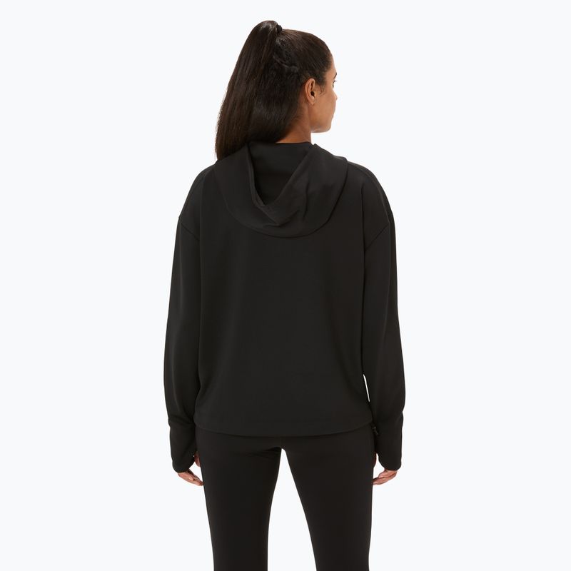 Moteriškas bėgimo džemperis ASICS Nagino Run Adjustable Hoodie performance black 3