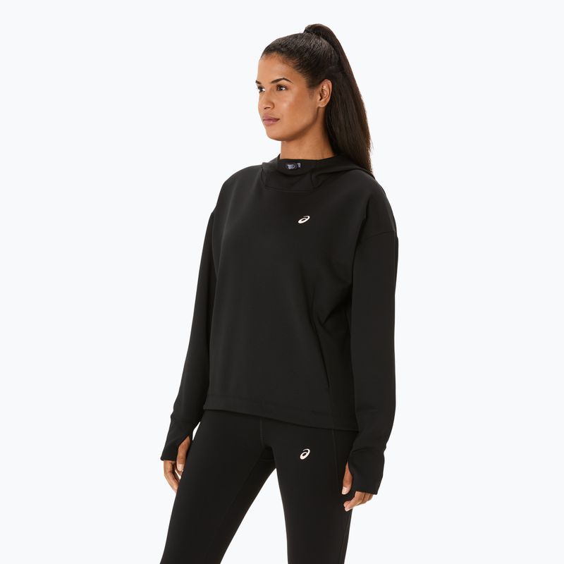 Moteriškas bėgimo džemperis ASICS Nagino Run Adjustable Hoodie performance black 4
