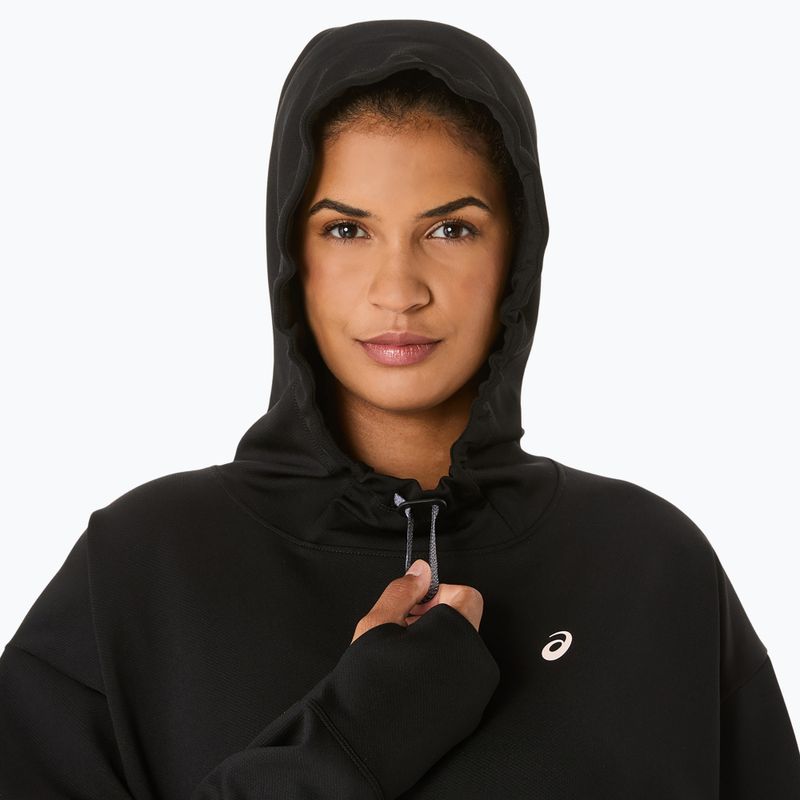 Moteriškas bėgimo džemperis ASICS Nagino Run Adjustable Hoodie performance black 8