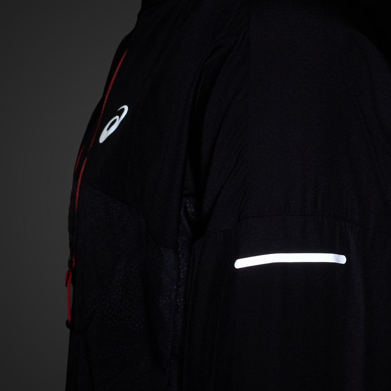 Vyriška bėgimo striukė ASICS Fujitrail Packable performance black/carrier grey 4