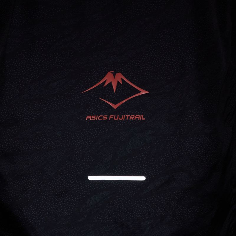 Vyriška bėgimo striukė ASICS Fujitrail Packable performance black/carrier grey 5