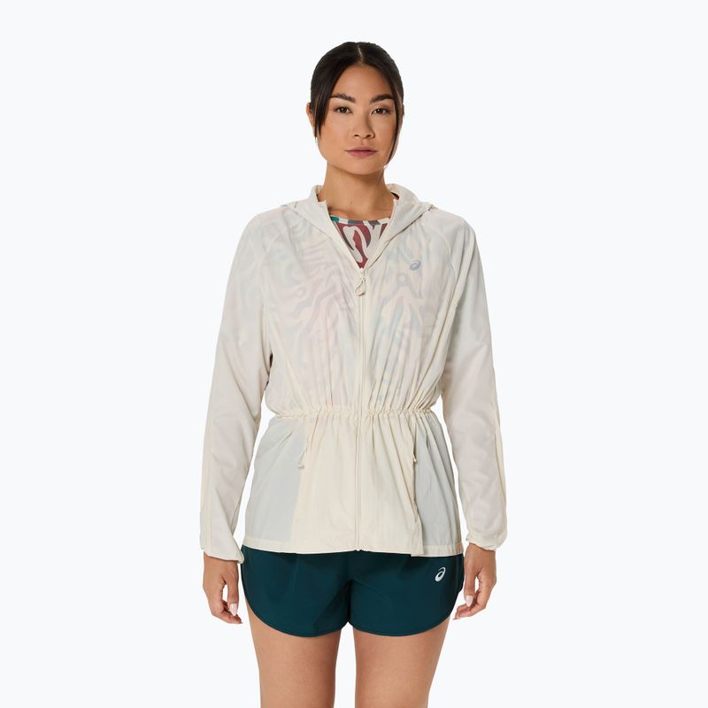 Moteriška bėgimo striukė ASICS Road Packable birch