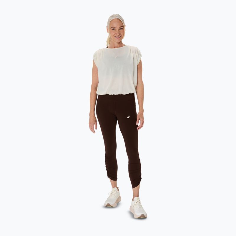 Moteriškos bėgimo tamprės ASICS Nagino Run Adjustable Tight coffee 2