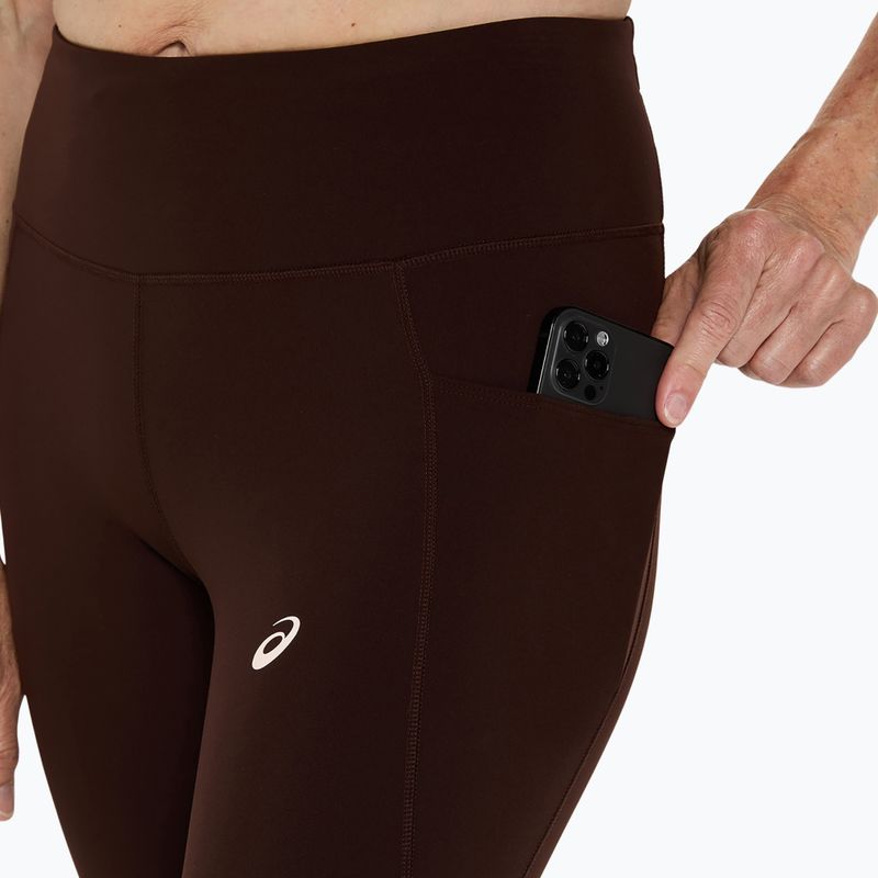 Moteriškos bėgimo tamprės ASICS Nagino Run Adjustable Tight coffee 5