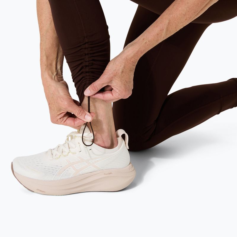 Moteriškos bėgimo tamprės ASICS Nagino Run Adjustable Tight coffee 7