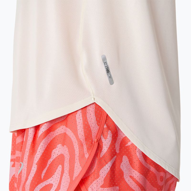 Moteriški bėgimo marškinėliai ASICS Road V-Neck birch 6
