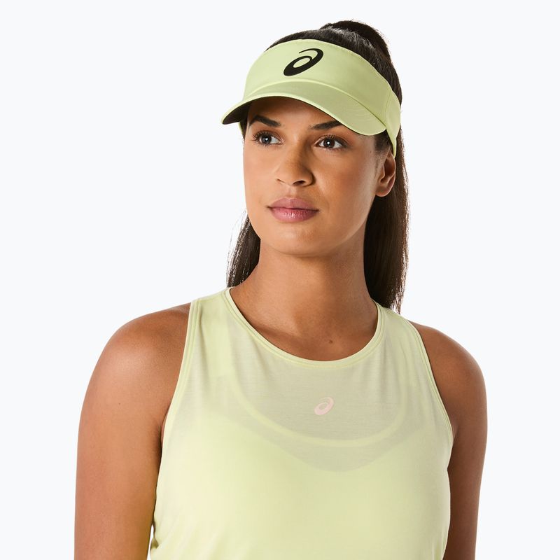 Moteriški begimo marškinėliai ASICS Nagino Run Adjustable Tank huddle yellow heather 4