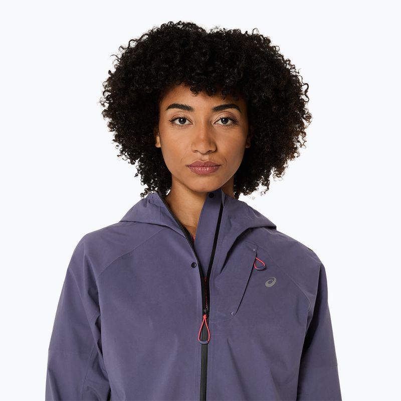 Moteriška bėgimo striukė ASICS Metarun Waterproof greyish purple 5