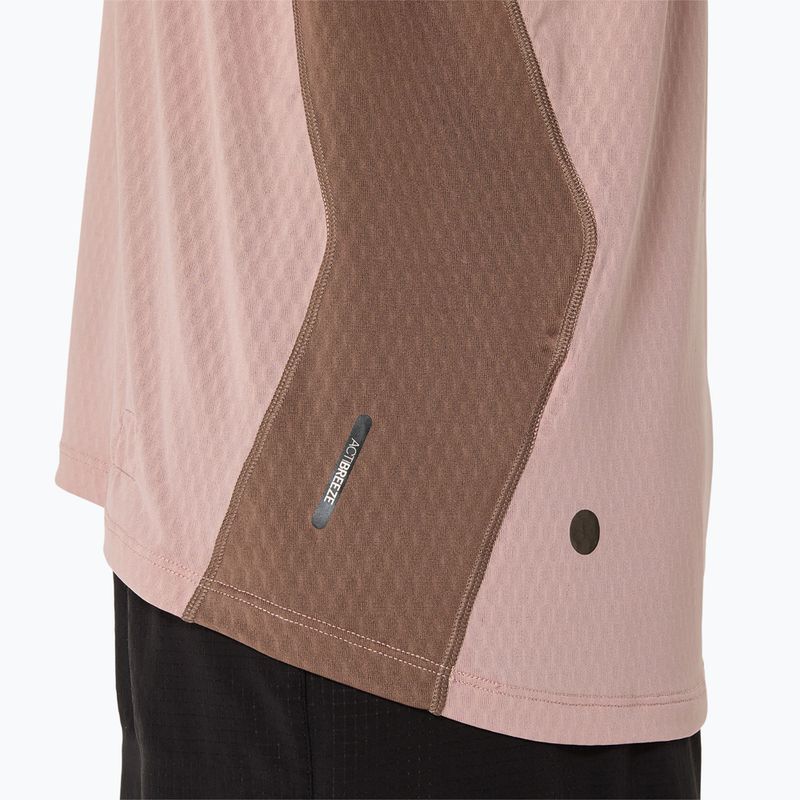 Moteriški begimo marškinėliai ASICS Fujitrail Elite Top neutral pink/taupe grey 8