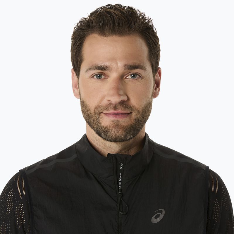 Vyriška bėgimo liemenė ASICS Metarun Packable Gilet performance black 3