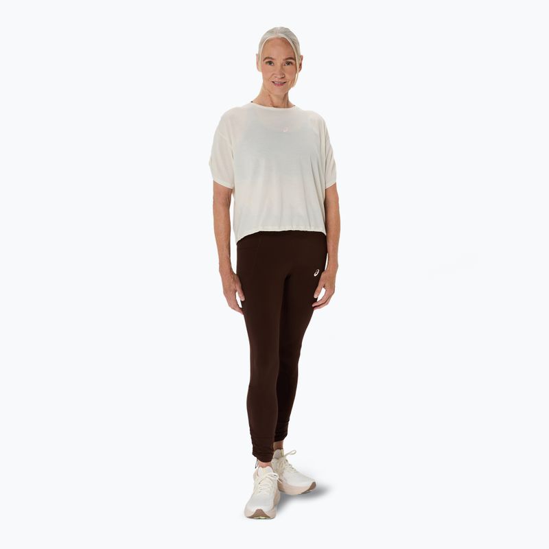 Moteriški begimo marškinėliai ASICS Nagino Run Adjustable Top birch heather 2