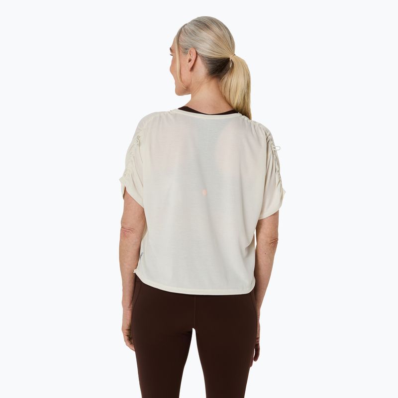 Moteriški begimo marškinėliai ASICS Nagino Run Adjustable Top birch heather 3