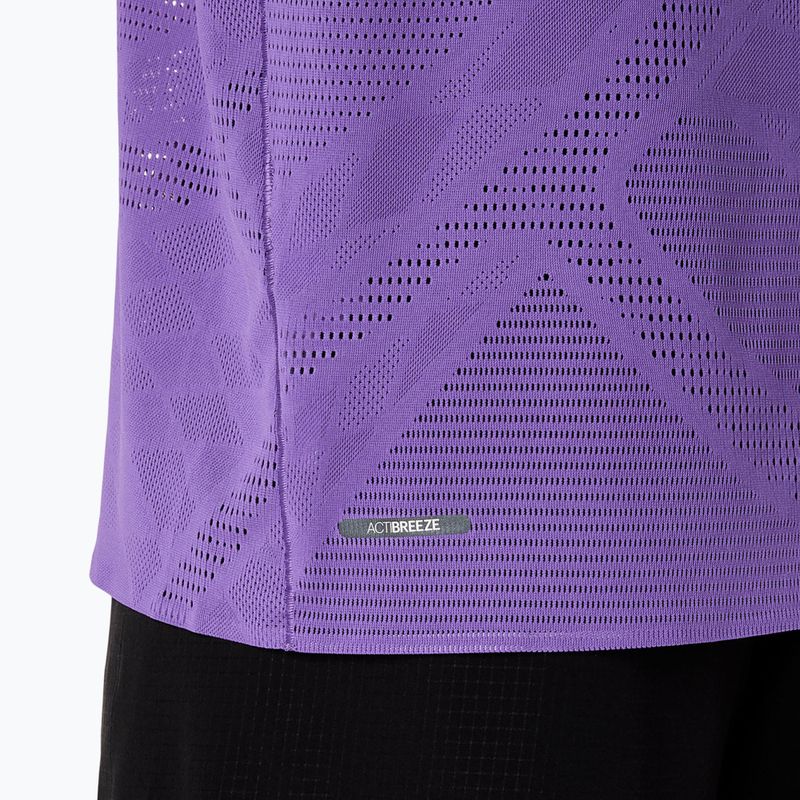 Vyriški bėgimo marškinėliai ASICS Metarun SS Top edo purple 6