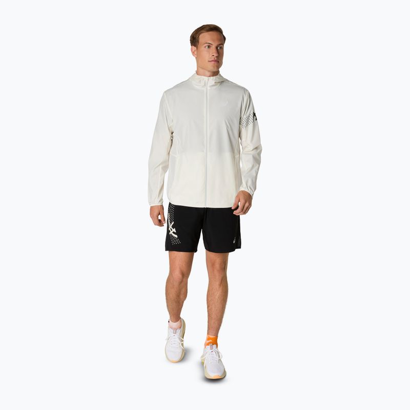 Vyriška bėgimo striukė ASICS Icon cream 2