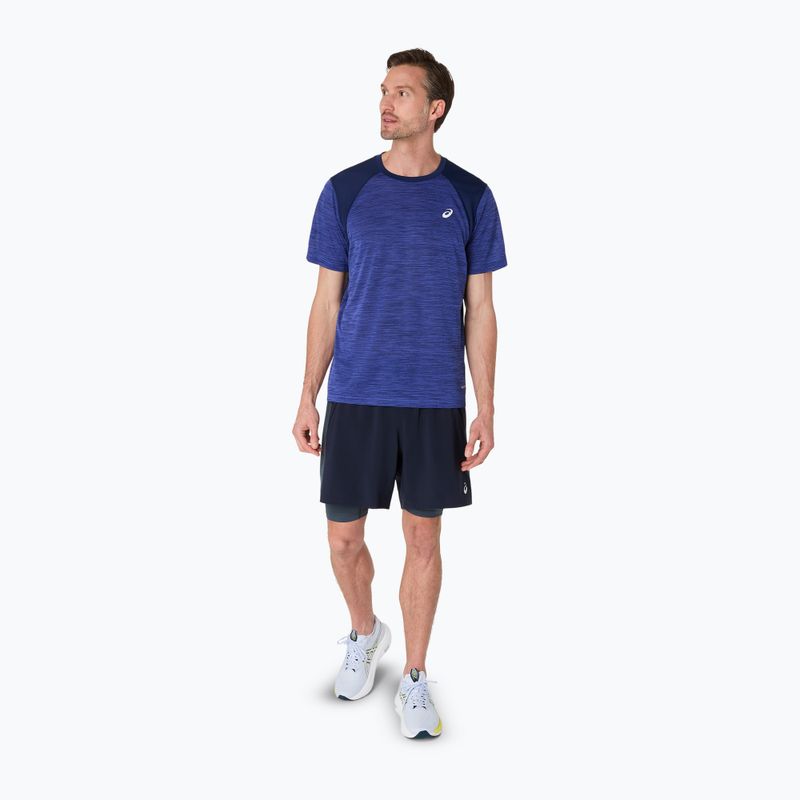 Vyriški bėgimo marškinėliai ASICS Road Top dark cobalt 2