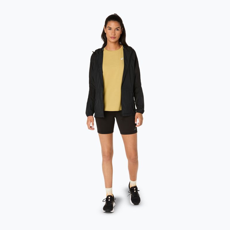 Moteriški bėgimo marškinėliai ASICS Road Top lemongrass 2