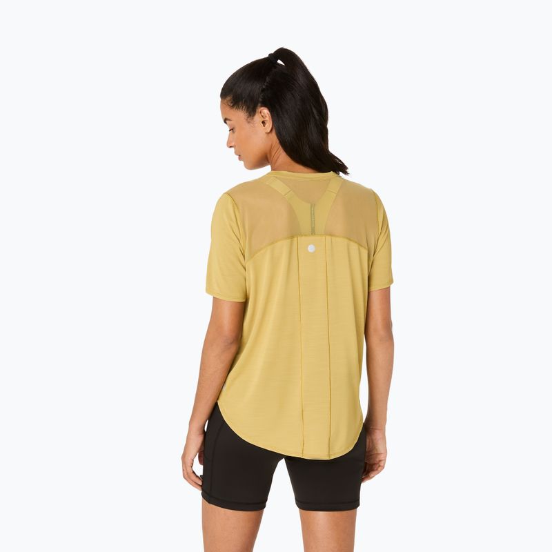 Moteriški bėgimo marškinėliai ASICS Road Top lemongrass 3