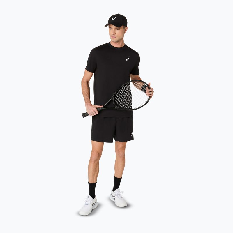 Vyriški teniso marškinėliai ASICS Court Top performance black 2