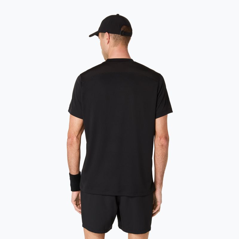 Vyriški teniso marškinėliai ASICS Court Top performance black 3