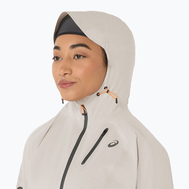 Moteriška bėgimo striukė ASICS Fujitrail Elite Waterproof cream 6