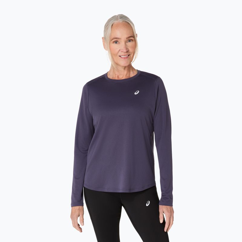 Moteriški bėgimo marškinėliai ilgomis rankovėmis ASICS Core LS Top indigo fog