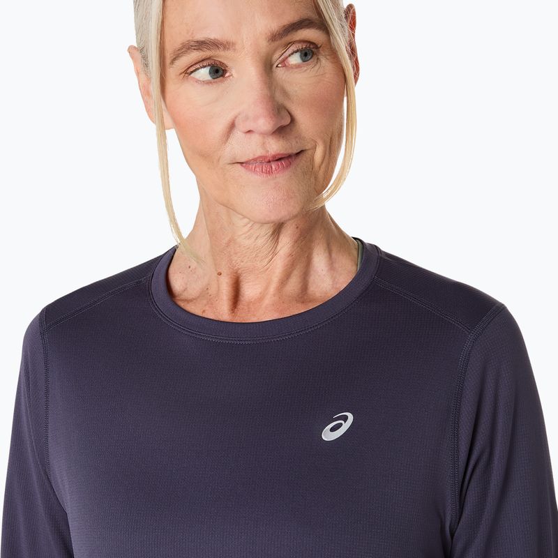 Moteriški bėgimo marškinėliai ilgomis rankovėmis ASICS Core LS Top indigo fog 4