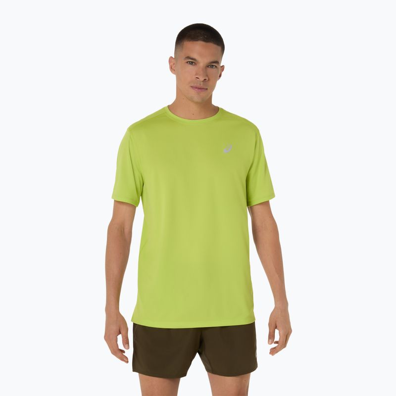 Vyriški bėgimo marškinėliai ASICS Core neon lime