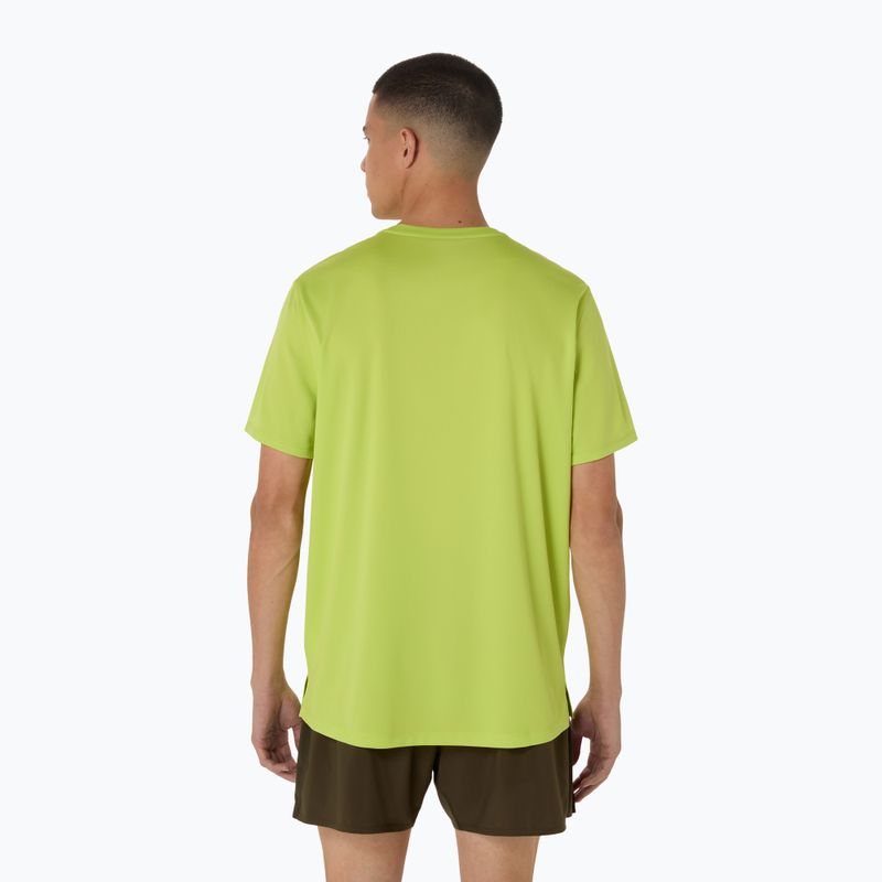 Vyriški bėgimo marškinėliai ASICS Core neon lime 3