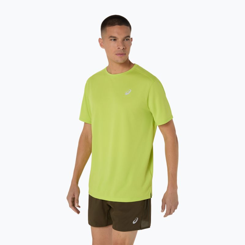 Vyriški bėgimo marškinėliai ASICS Core neon lime 4