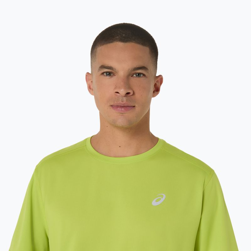 Vyriški bėgimo marškinėliai ASICS Core neon lime 5