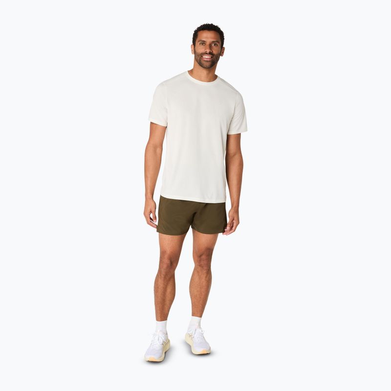 Vyriški bėgimo marškinėliai ASICS Core cream 2