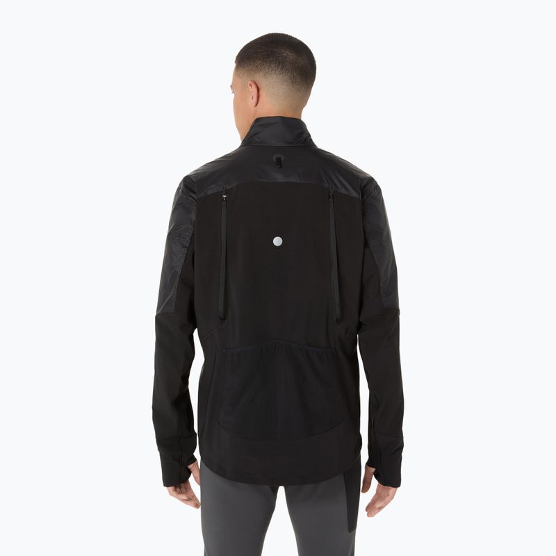 Vyriška bėgimo striukė ASICS Road Winter performance black 3
