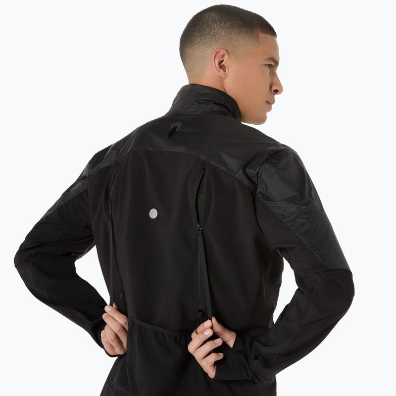 Vyriška bėgimo striukė ASICS Road Winter performance black 7