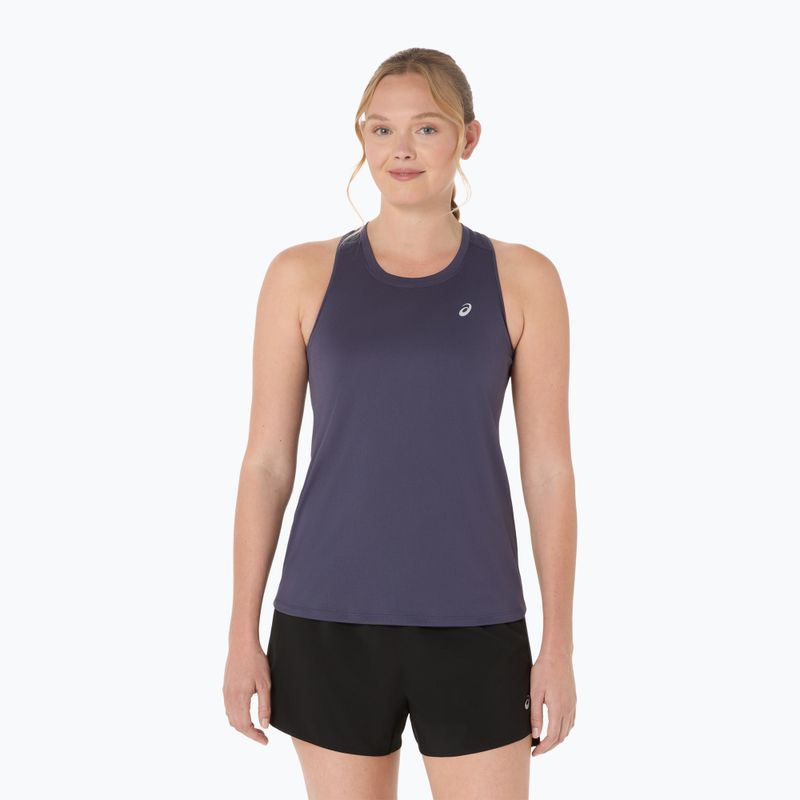 Moteriški bėgimo marškinėliai Asics Core Tank indigo fog