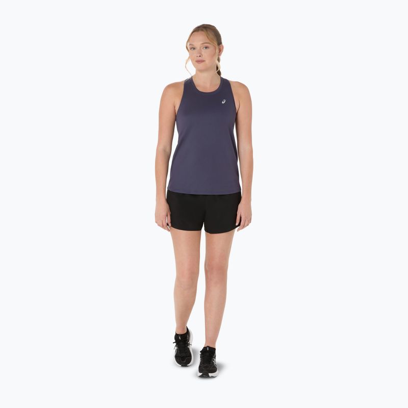 Moteriški bėgimo marškinėliai Asics Core Tank indigo fog 2