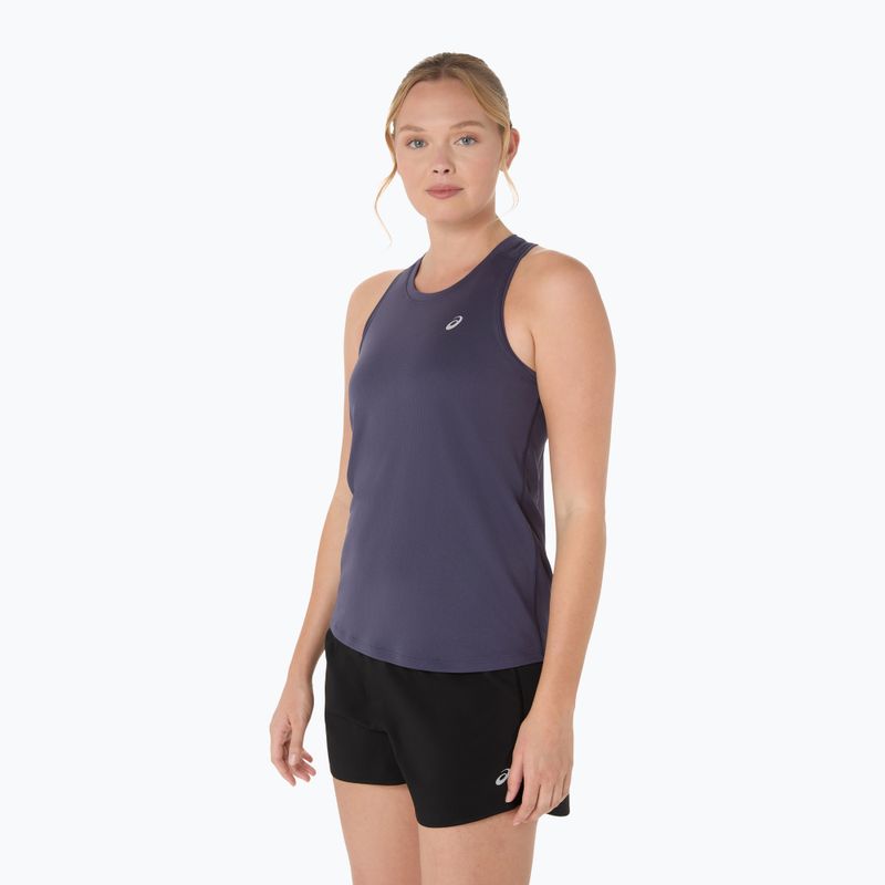 Moteriški bėgimo marškinėliai Asics Core Tank indigo fog 4