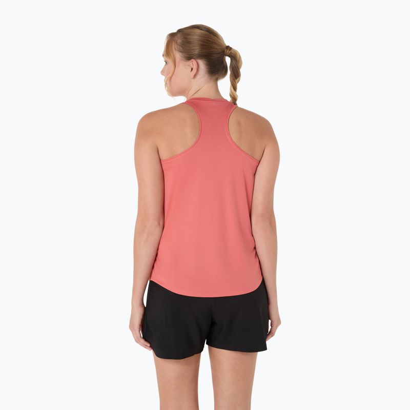 Moteriški bėgimo marškinėliai Asics Core Tank dark pink clay 3