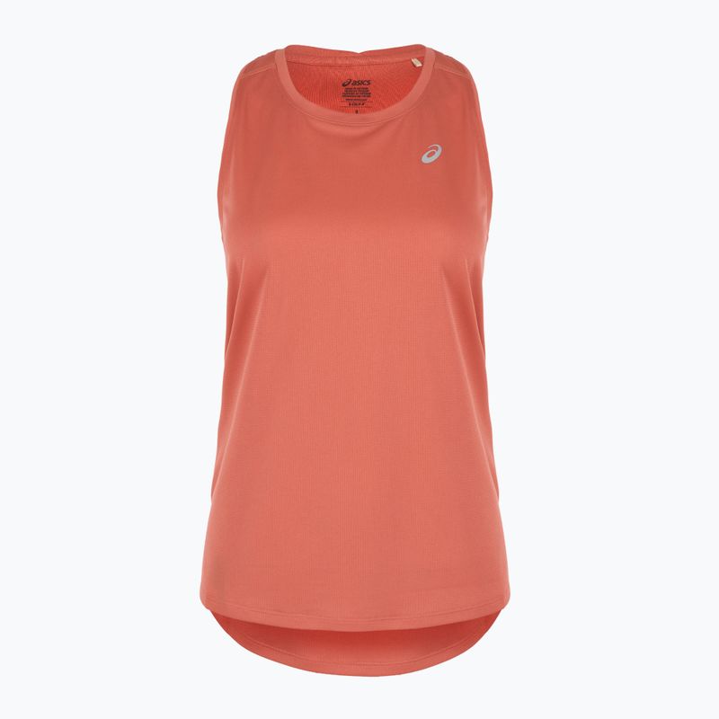 Moteriški bėgimo marškinėliai Asics Core Tank dark pink clay 7